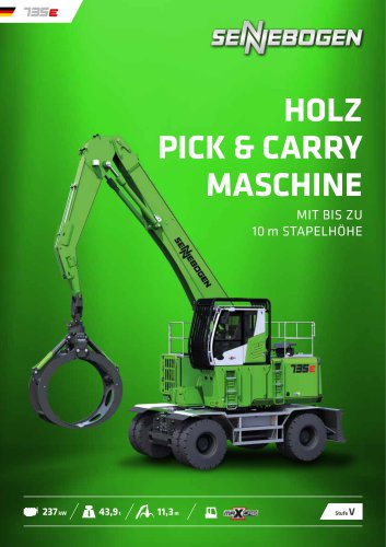 Materialumschlagmaschine 735 Mobil E-Serie