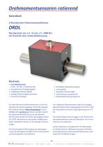 Katalog Drehmomentsensoren | Prüfstände | Auswertegeräte - 15