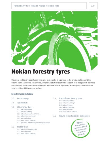 Nokian forestry tyres