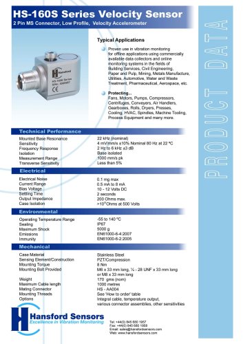 HS-160S Series Low Profile 