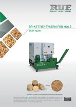RUF_SZ1+_Brikettierung von Holz_30-60 kg pro Stunde - 1