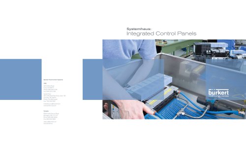 Kompetenz-Folder USA: Integrated Control Panels_EN