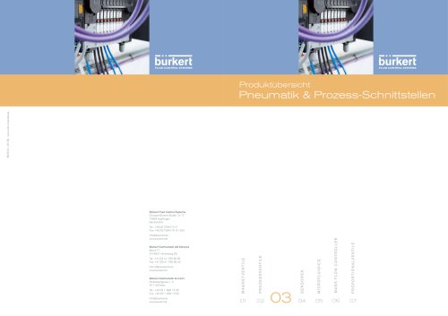 Produktübersicht Pneumatik