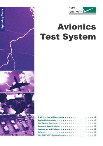 Indirect Lightning Test System