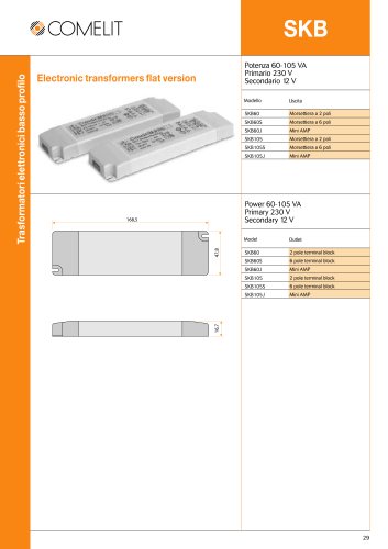 Electronic Transformers flat version