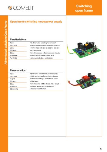 Open Frame Switching Power Supply