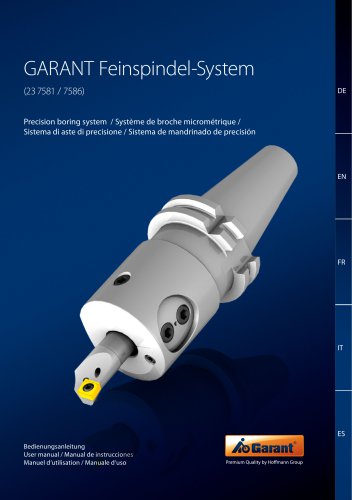 GARANT Feinspindel-System (23 7581/7586)