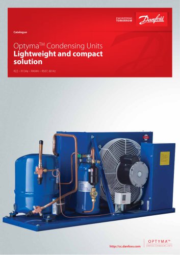 Catalogue - Optyma Condensing Units with MCHE