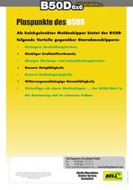 knickgelenkter Dumper B50D - 6