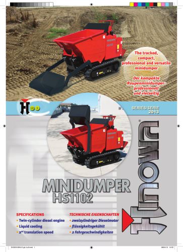 Raupenminidumper HS1102