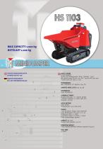 Raupenminidumper HS1103 - 1