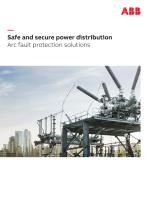 Safe and secure power distribution Arc fault protection solutions