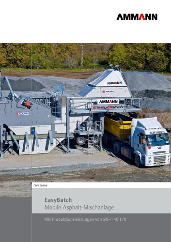 EasyBatch Mobile Asphalt-Mischanlage