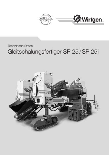 Gleitschalungsfertiger SP 25 / SP 25 i