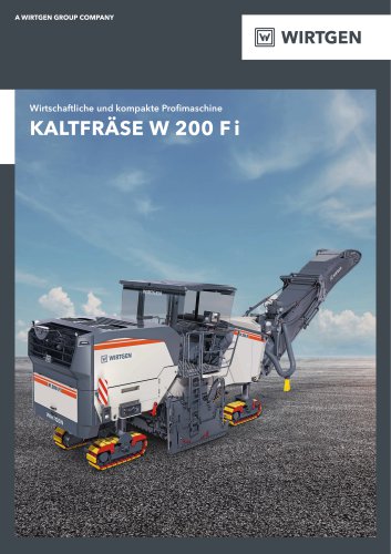 KALTFRÄSE W 200 F i