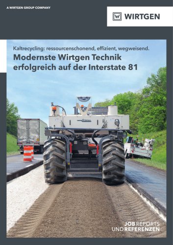 Modernste Wirtgen Technik