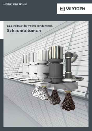 Schaumbitumen Wirtgen Pdf Katalog Technische