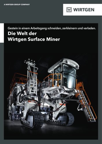 The World of WIRTGEN Surface Miners