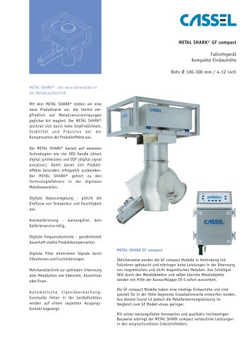 METAL SHARK GFc Produkt-Katalog