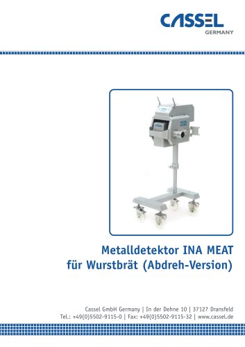 METAL SHARK INA Meat Produk-Katalog