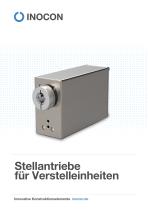 Stellantriebe für Verstelleinheiten