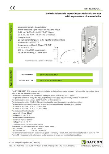  Leaflet of DT1102 ROOT