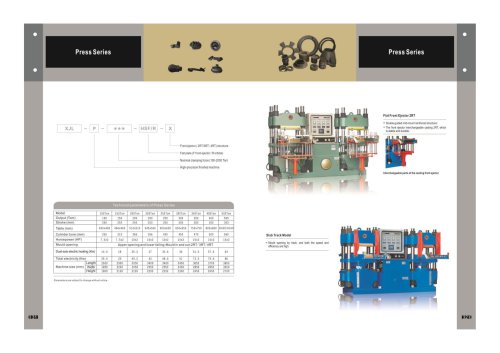 Rubber molding machine