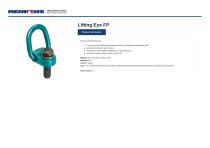 Lifting Eye FP