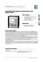 Flux monitoring system for Generators