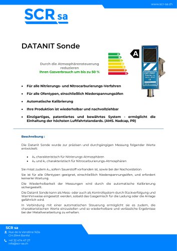 Nitrierungsonden DATANIT