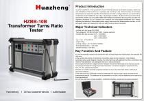 Huazheng HZBB-10B Transformer Turns Ratio Meter Handheld TTR Testing Equipment