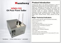 Huazheng HZNQ-1101 ASTM D97 Pour Point Apparatus ASTM D97 Oil Pour Point Tester
