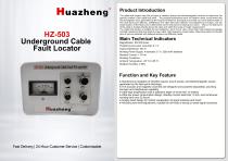 HZ-503 Underground Cable Fault Locator