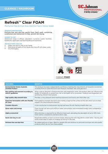 Refresh&trade; Clear FOAM April 2019