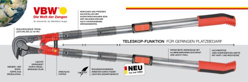 BW Flyer LightCUT Teleskope