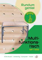 Multifunktions- tisch MFT 1200 - 1