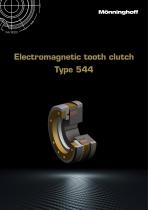 Electromagnetic tooth clutch Type 544