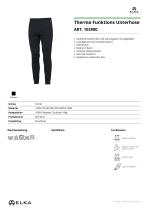 Thermal Base Layer Under Trousers ART. 102900 - 1