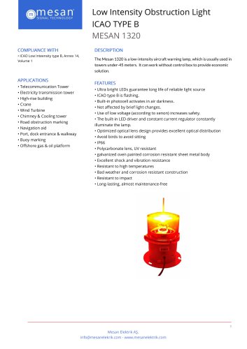 MS 1320 TECHNICAL DATASHEET