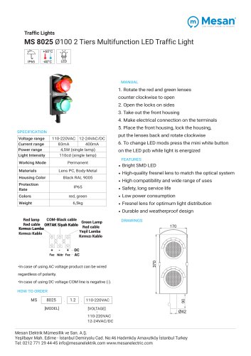 MS 8025 TECHNICAL DATASHEET