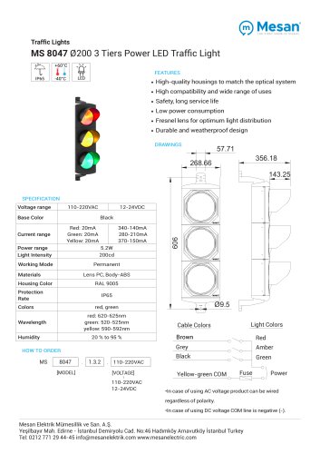 MS 8047 TECHNICAL DATASHEET