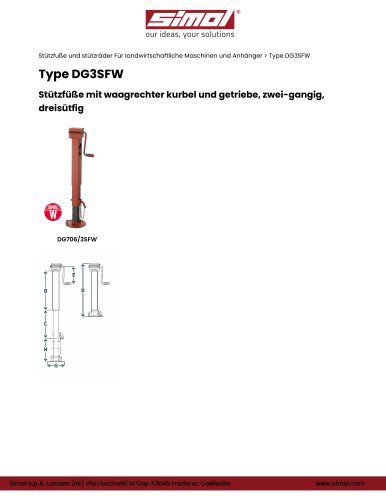 Type DG3SFW