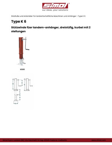 Type K 6