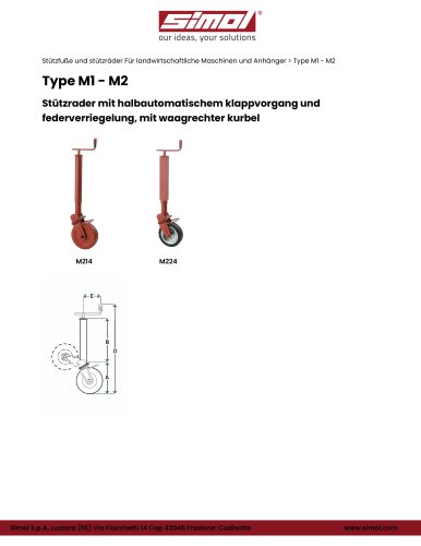 Type M1 - M2