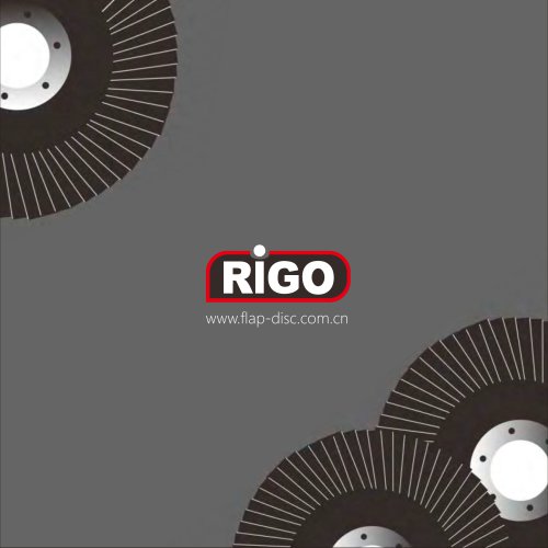 ABRASIVE DISCS - RIGO