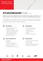 STUDIOBOARD® Craft Produktinfo & Spezifikationen