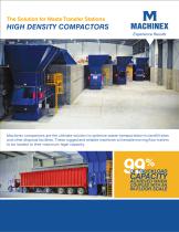 HIGH DENSITY COMPACTORS