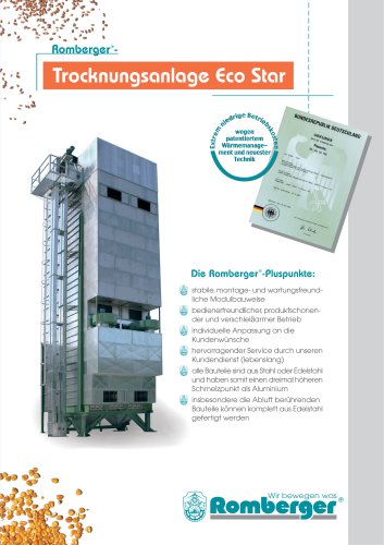 Trocknungsanlage Eco Star