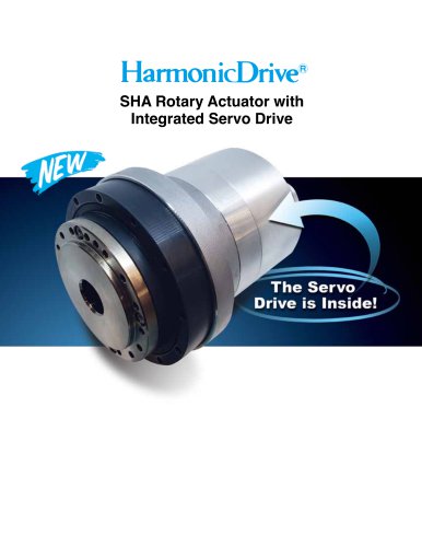 SHA Rotary Actuator with Integrated Servo Drive