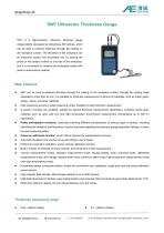 SW7 ultrasonic thickness gauge